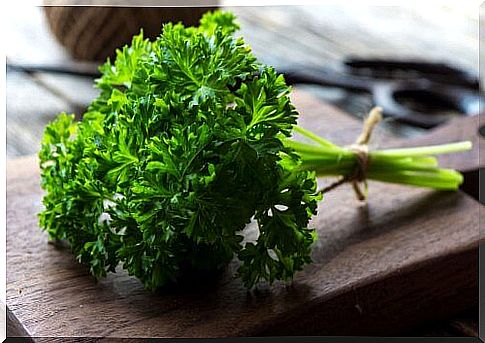 Parsley infusions are purifying