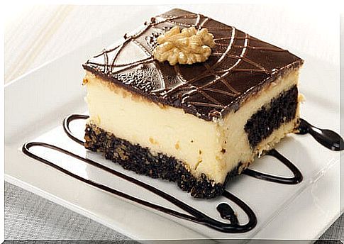 Chocolate cheesecake