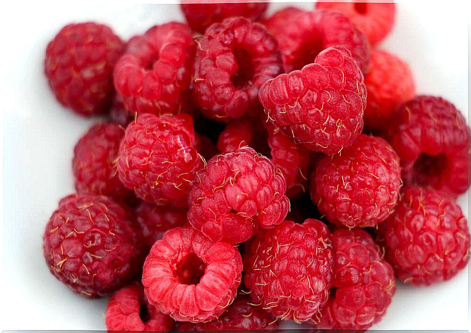 Polyphenol raspberries.