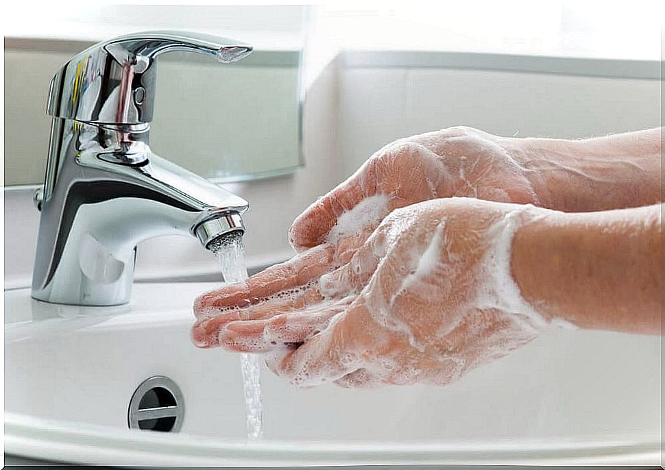 It is important to wash your hands several times a day if someone in the house has the flu.