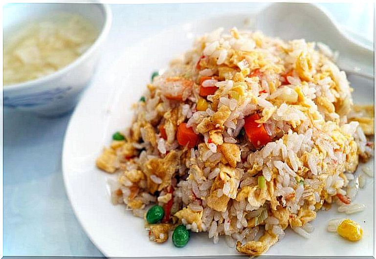 Chinese rice dish.